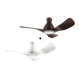 (FREE INSTALLATION)(Bundle) KDK E48GP + E48GP Ceiling Fan with Light (48-inch)